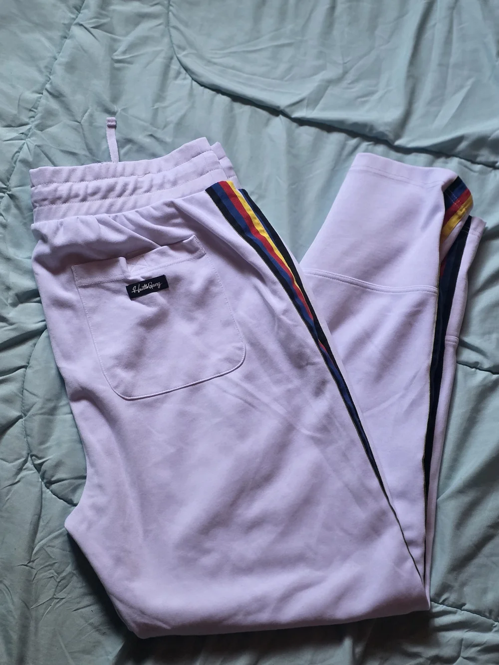 Hustle Gang Striped Jogger Pants – Size 3X
